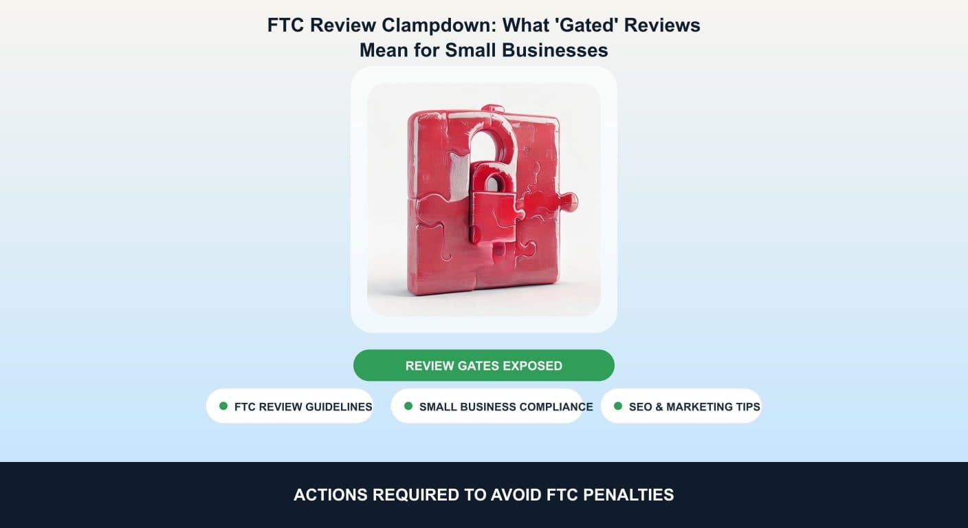 FTC Review Clampdown: What 'Gated' Reviews Mean for Small Businesses