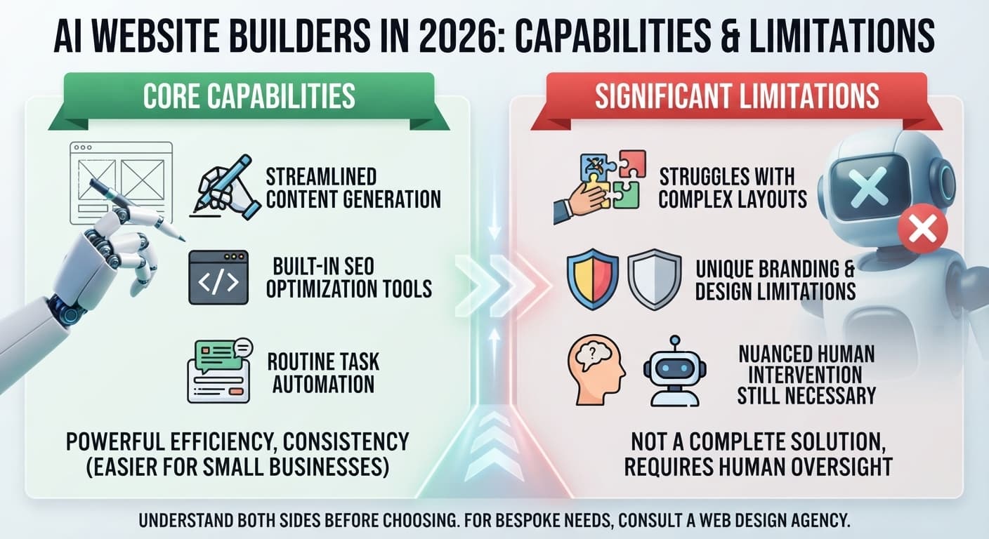 AI Website Builders in 2026: What They’re Actually Good At Now