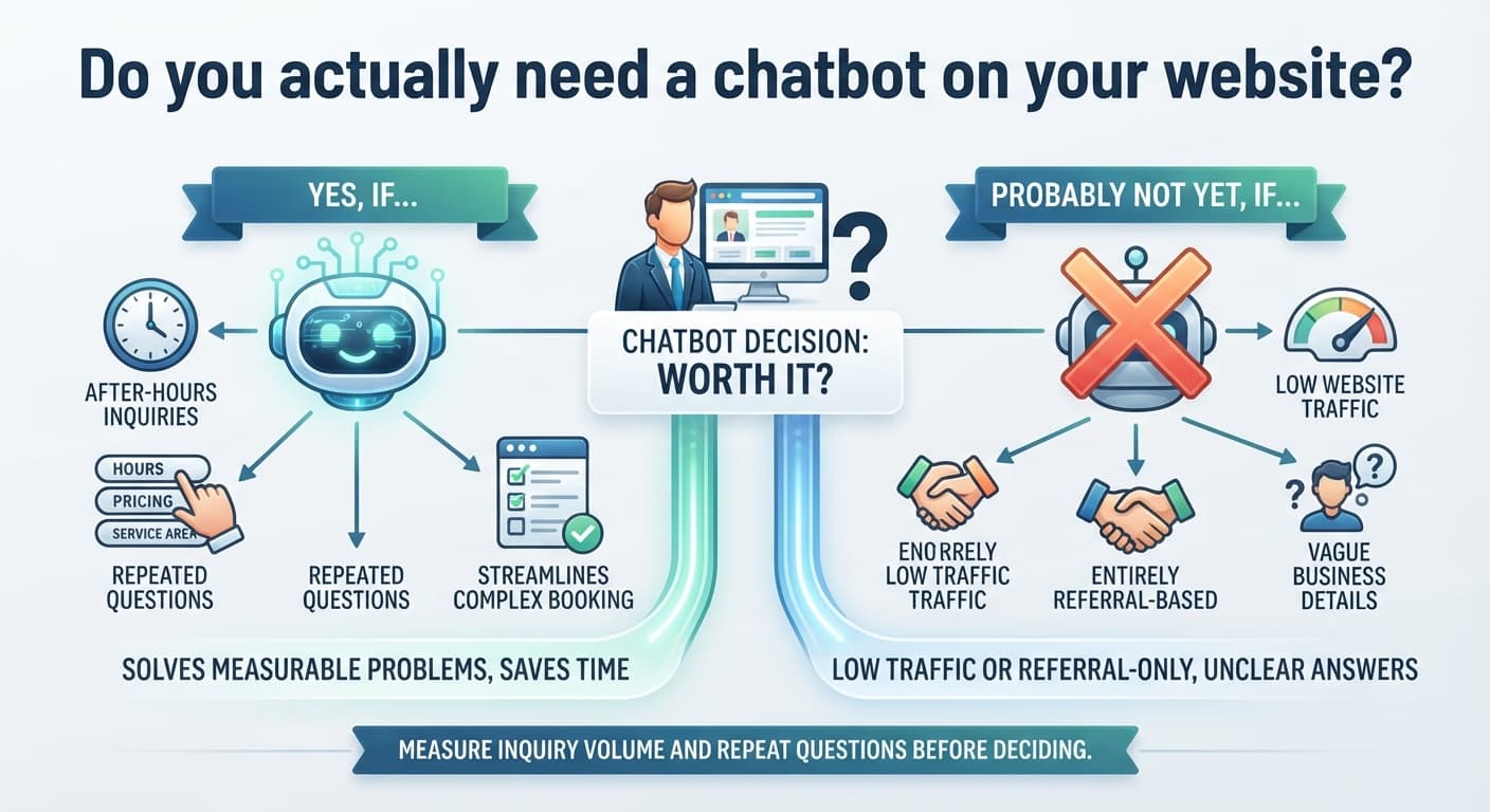 Do you actually need a chatbot on your website?