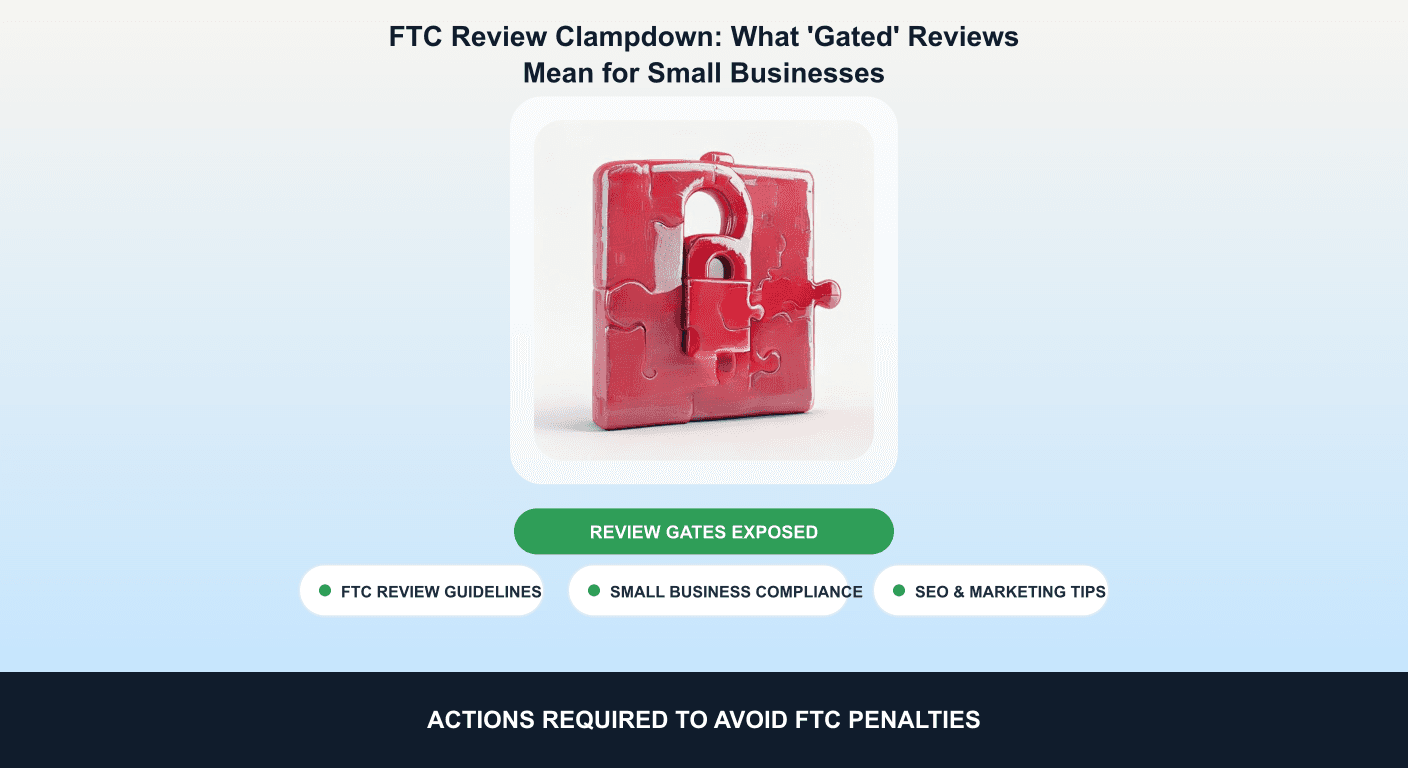 FTC Review Clampdown: What 'Gated' Reviews Mean for Small Businesses