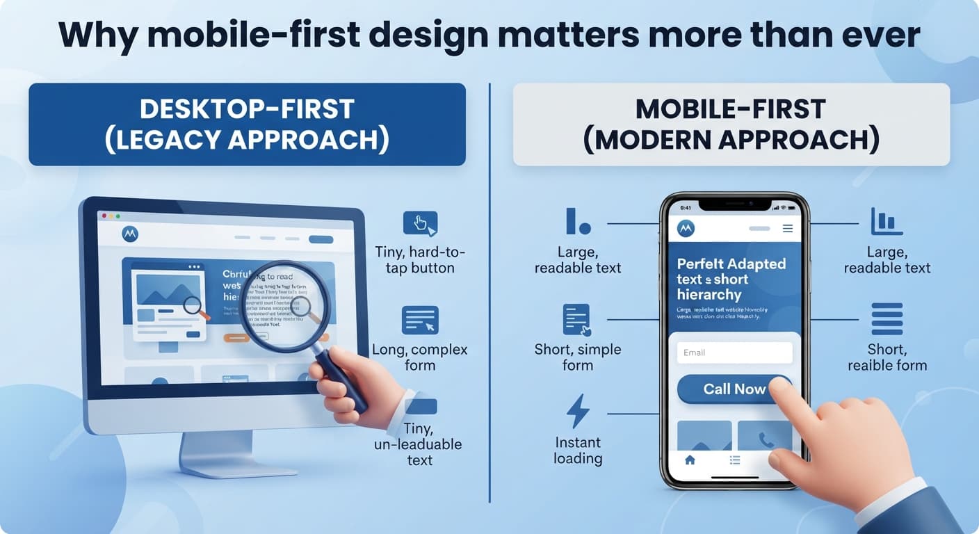 Why mobile-first design matters more than ever