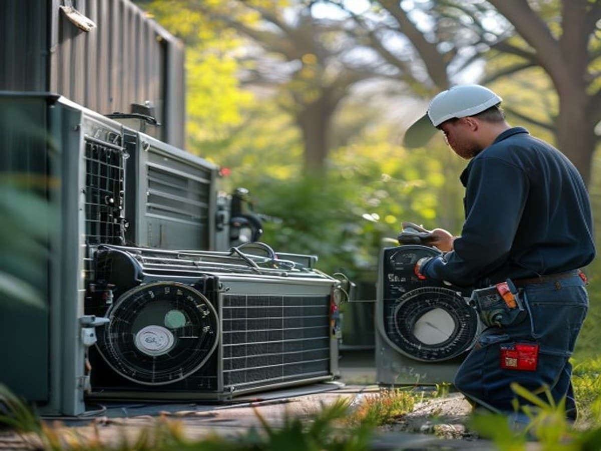 HVAC, plumbing & electrical